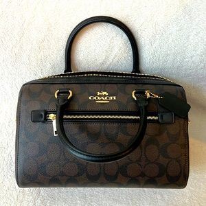 COACH Rowan Satchel In Signature Canvas